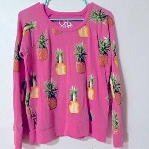 💕Chaser Pineapple Sweatshirt Sz S
